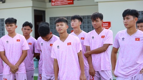 U16 Việt Nam luyện tuyệt chiêu để ghi bàn 